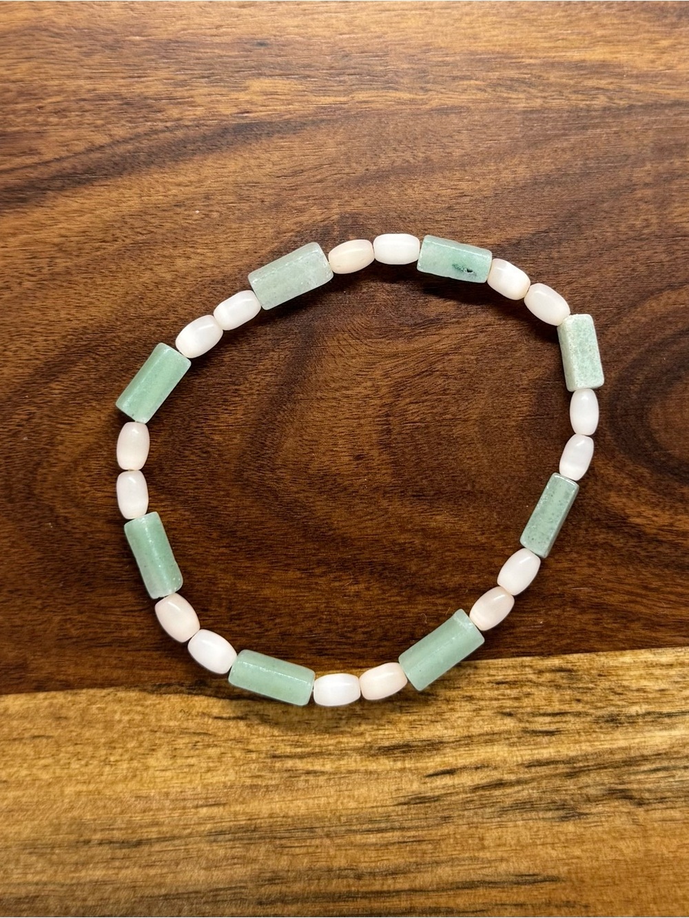 ✨ Handmade Green Aventurine Stretch Bracelet ✨